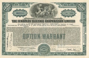 European Electric Corporation Limited