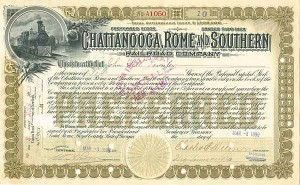 Chattanooga, Rome and Southern Railroad Co.