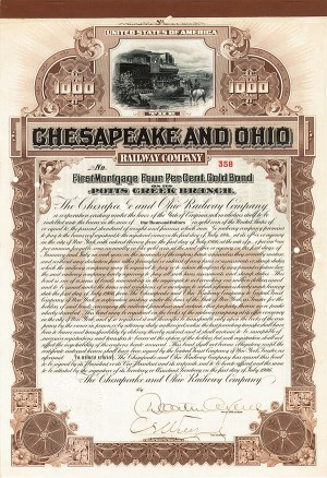 Chesapeake and Ohio Railway - Bond