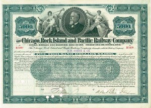 Chicago, Rock Island and Pacific Railway - Bond