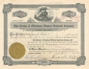 Cinton and Oklahoma Western Railroad Co.