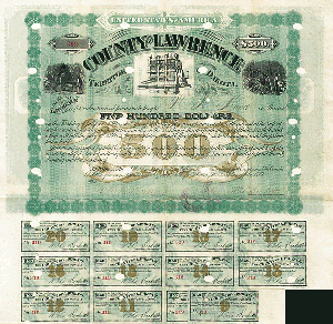 County of Lawrence -Territory of Dakota