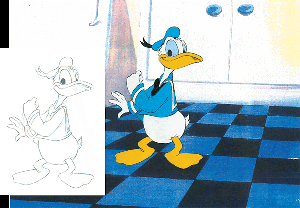 Dancing Donald Duck