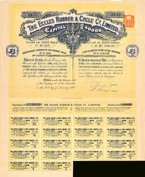 Eccles Rubber and Cycle Co., Limited