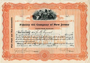 Fidelity Oil Co. of New Jersey