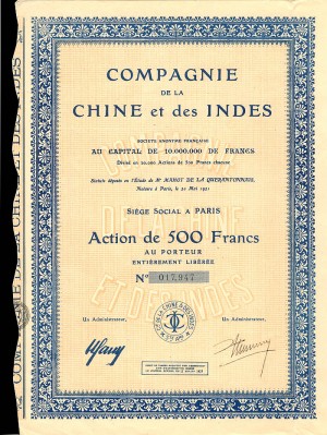 Compagnie De La Chine et des Indes