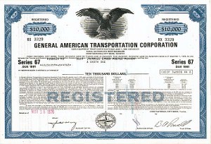 General American Transportation Corporation - Bond