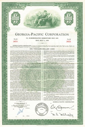 Georgia-Pacific Corporation - Bond
