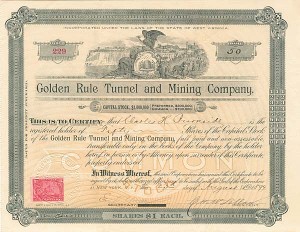 Golden Rule Tunnel and Mining Co.