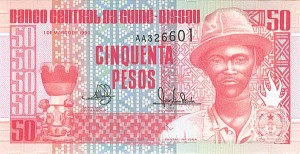 Guinea-Bissau - 50 Pesos - P-10 - Foreign Paper Money