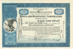 Hofgaard-Remington Corporation