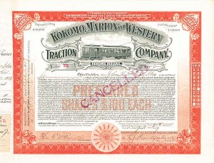 Kokomo, Marion and Western Traction Co.