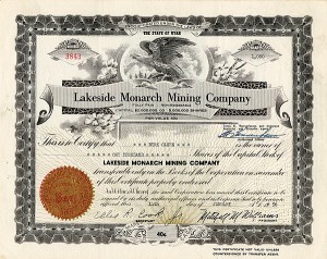 Lakeside Monarch Mining Co.