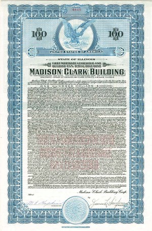Madison Clark Building - Bond (Uncanceled)