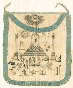 Masonic Silk Apron