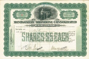 Montgomery Shoshone Consolidated Mining Company