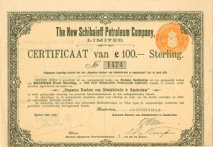 New Schibaieff Petroleum Co., Limited £100