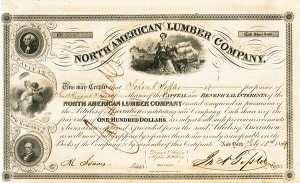 North American Lumber Co. - Stock Certificate