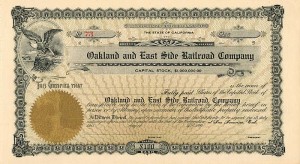 Oakland and East Side Railroad Company