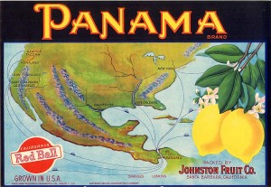 Fruit Crate Label - Panama