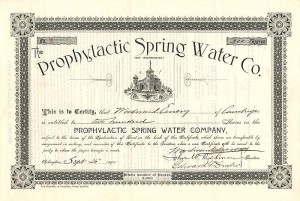 Prophylactic Spring Water Co.