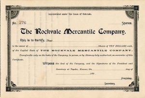 Rockvale Mercantile Co.