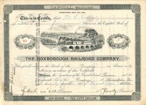 Roxborough Railroad Co.