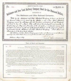 Baltimore & New York Railway