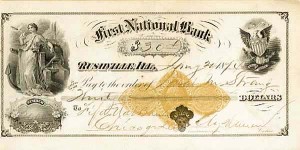 First National Bank - Rushville, Ill. 