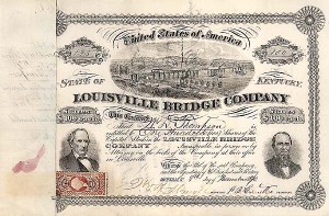 Louisville Bridge Co. - Stock Certificate