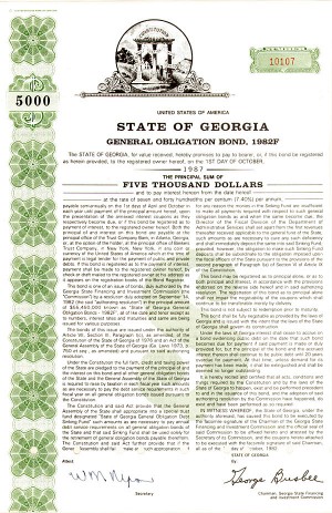 State of Georgia - Bond