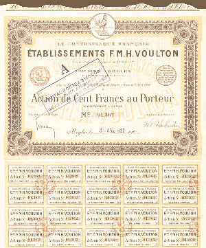Le Contreplaque Francais Etablissements Fmh Voulton