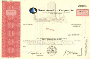 Great American Corporation