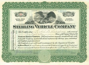 Sterling Vehicle Co.