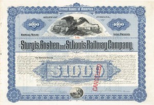 Sturgis, Goshen and St. Louis Railway Co.