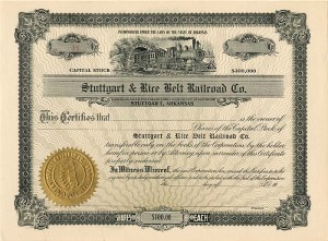 Stuttgart and Rice Belt Railroad Co.