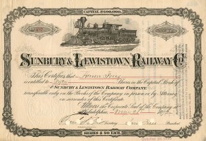 Sunbury & Lewistown Railway Co.