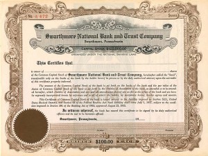 Swarthmore National Bank and Trust Co.