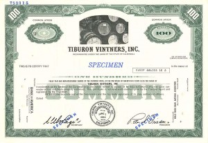 Tiburon Vintners, Inc.