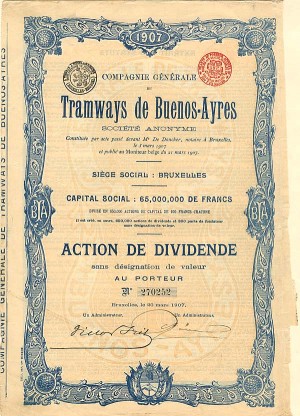 Compagnie Generale De Tramways De Buenos-Ayres