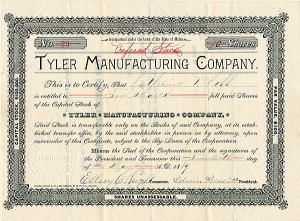 Tyler Manufacturing Co.