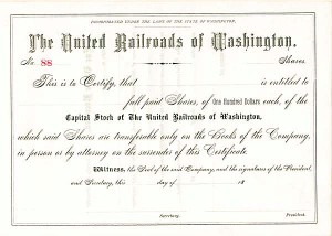 United Railroads of Washington