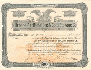 Urbana Artificial Ice and Cold Storage Co.