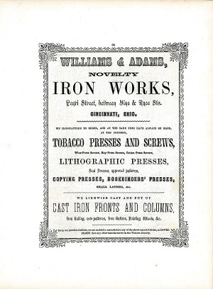 Williams and Adams, Novelty Iron Works