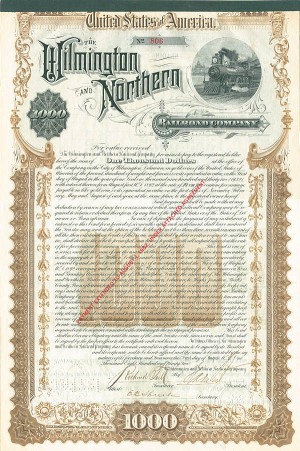 Henry Algernon du Pont - Wilmington & Northern Railroad 