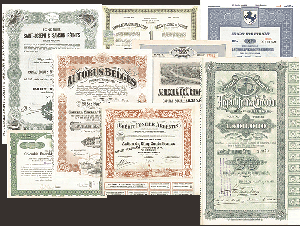 World Collection of Stocks and Bonds