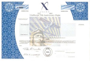 X Prize - Stock Certificate