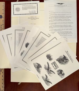 American Banknote Archive Series - 1990 dated American Bank Note Company