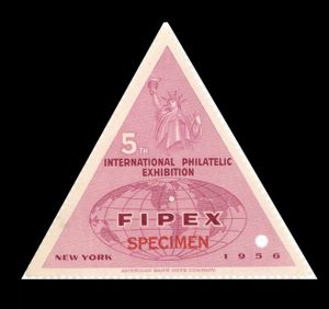 5th International Philatelic Exhibition Stamp - American Bank Note Specimen