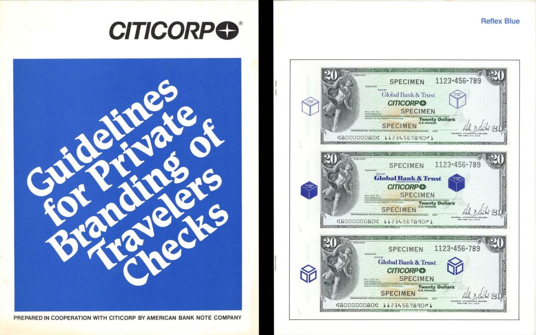 Citicorp Guidelines by American Bank Note Company  - American Bank Note